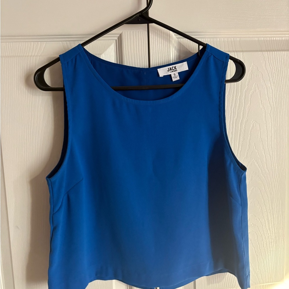 BB Dakota Vibrant Blue Tank Top